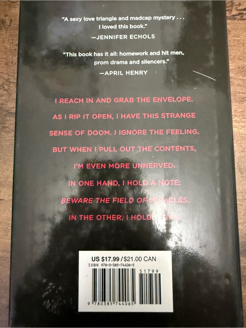 π4/$20 Trust Me, I'm Lying by Mary Elizabeth Summer - Hardcover Novel - Picture 2 of 3